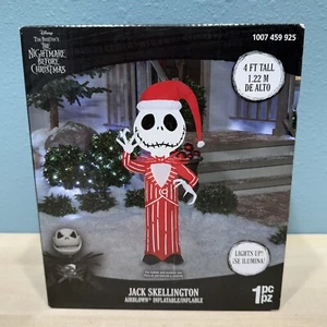 Disney Jack Skellington The Nightmare Before Christmas Gemmy Holiday Inflatable - Picture 1 of 9