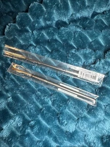 MAC Eyeliner Brush ~209~ And 210 Full Size (New in Plastic Case Discontinued T12 - Picture 1 of 2