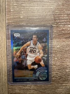 2003 Manu Ginobili topps chrome refractor rookie