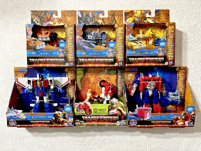 TRANSFORMERS AUTOBOTS UNITE OPTIMUS / MEGATRON / STARSCREAM +MORE  **NEW** - Image 1 of 4