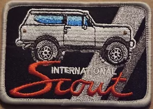 International Scout gestickter Bügelbild Patch Offroad International Harvester - Bild 1 von 1