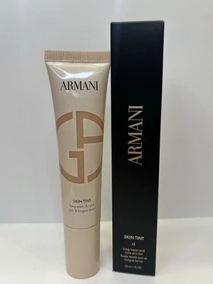 NIB Armani Beauty - L2 Light Neutral  - Longwear radiant glow Skin Tint 30ml 1oz - Image 1 of 4