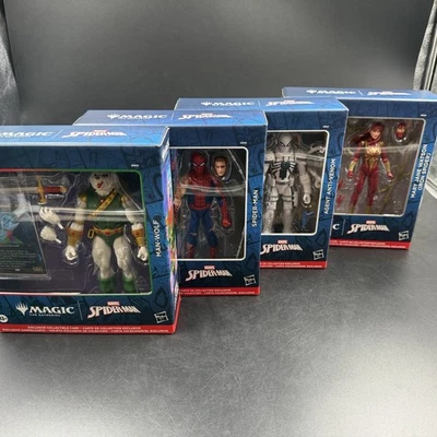 预售漫威传奇魔法聚会蜘蛛侠 6 英寸孩之宝人偶 4 件套 — 第 1/4 张图片