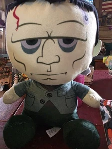 Großer 10" Frankenstein. Horror Halloween Monster Plüsch Puppe. Lizenziert. Neu mit Etikett - Bild 1 von 7