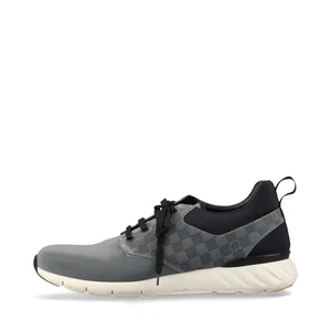 Louis Vuitton Damier Fastlane Leder Sneaker Grau x Schwarz - Bild 1 von 16