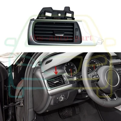 Conjunto de ventilación de salida de aire acondicionado para tablero delantero izquierdo apto para Audi A6 C7 2012-2018 Foto 1 de 4