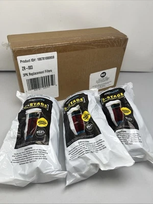 3 ZeroWater 5 Stage Advanced Filtration Replacement Filters ZR-006 Sealed In Box - Image 1 of 4