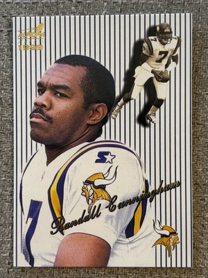 1999 Pacific Aurora - Randall Cunningham #82 Pinstripes - Image 1 of 2