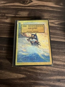 The Mysterious Island by Jules Verne Illustrated by N.C. Wyeth 1920 Vintage - Picture 1 of 15