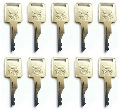 10 Stück Zündschlüssel 6693241 passend für Bobcat Kompaktlader Minibagger - Bild 1 von 2