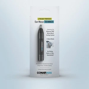 ConairMan Lithium Powered Ear/Nose Trimmer - Picture 1 of 3