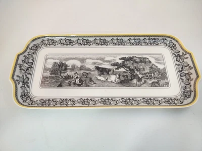 Villeroy & Boch Audun Ferme 12 7/8" Large Sandwich Tray - Image 1 of 4