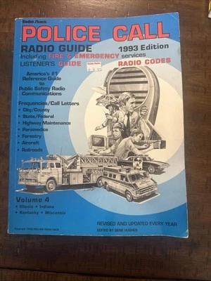 Radio Shack Police Call Radio Guide 1993 Edition Volume 4 - Image 1 of 2