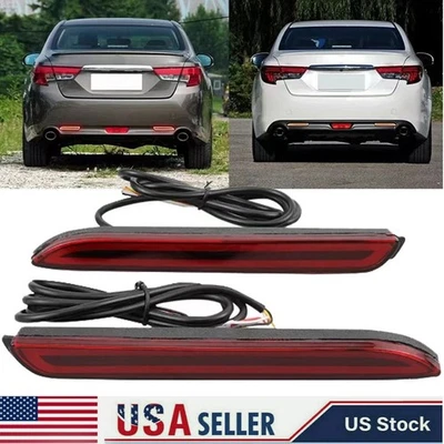 LED Brake Light Rear Bumper Reflector Lamp For Toyota Venza 2009 2010 2011-2015 - Image 1 of 4