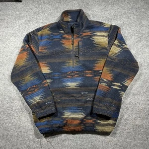 Billabong Fleece Deep Pile Jacket Mens XL Aztec Geomtric Adventure 25x29 - Picture 1 of 6