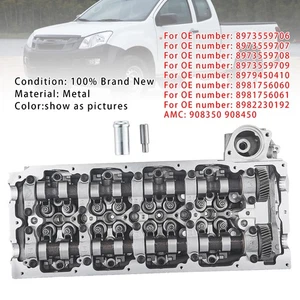 Complete Assembled Cylinder Head 4JJ1-TC 4JK1-TC Pour ISUZU D-MAX I 2.5L 3.0L/ - Picture 1 of 14