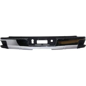 Step Bumper For 2014-2018 Chevrolet Silverado 1500 GMC Sierra 1500 Chrome SRW - Picture 1 of 8