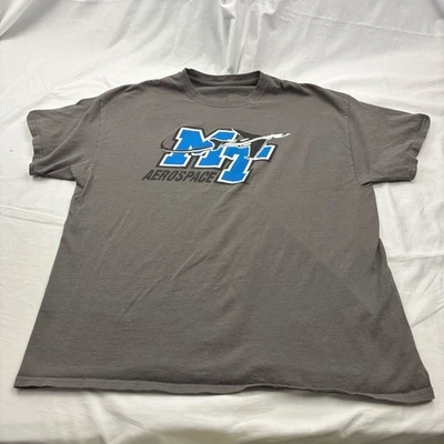 Ropa deportiva para hombre XL gris J America MTSU AeroSpace Middle Tennessee State Univ. Foto 1 de 4