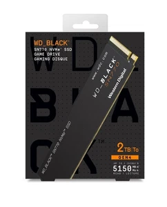 New WD_Black SN770 NVMe SSD Game Drive 2TB GEN4 5150 MBs - Afbeelding 1 van 2