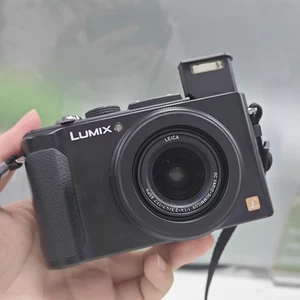 Panasonic DMC-LX7 Digital Camera 10.1MP Time Lapse Interval Shooting Mode Black - Picture 1 of 9