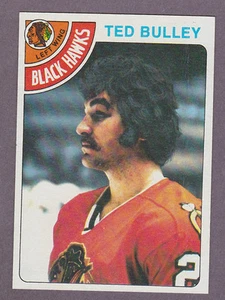 1978-79 Topps Hockey Ted Bulley #217 Chicago Black Hawks NM/MT - Picture 1 of 1