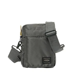 Yoshida & Co. PORTER Vertical Shoulder Bag PX TANKER 376-09315 Silber Grau - Bild 1 von 13
