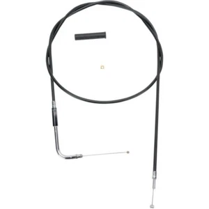 Drag Specialties 54 Inch Black Vinyl Throttle Cable Harley V-Rod, XL883, XL1200 - Picture 1 of 1
