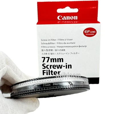 New CANON Protect Filter 77mm Screw-In Protection Filter - Image 1 of 4