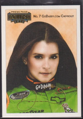 DANICA PATRICK #27 2010 Press Pass Eclipse NASCAR Gold Foil RC - Image 1 of 2