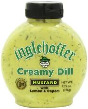Creamy Dill Mustard with Lemon & Capers, 9.75 Ounce Squeeze Bottle (Pack of 6)