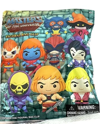 Masters of the Universe Figural Bag Clip Blind Bag Backpack Key Ring Collectible - Image 1 of 3