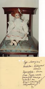 Künstlerpuppen Typ "Georgina" Hildegard Günzel., inkl. Zertifikat. - Bild 1 von 7