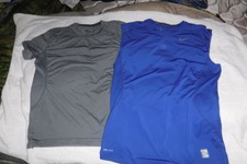 Nike Pro Combat Men's LARGE Fitted Athletic short sleeve & sleeveless T-shirt 