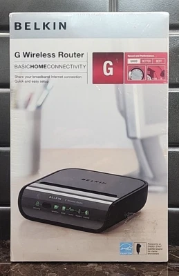 Belkin G Wireless Router F5D7234-4-TG2 Basic Home Connectivity 2012 Sealed - Image 1 of 4