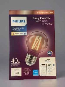 Philips Smart Wi-Fi LED Dimmable~Tunable White w/ WiFi A15 40W 350 Lumens - Picture 1 of 5