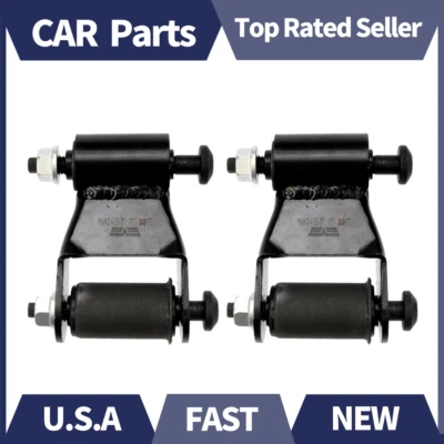 Par de grilletes de resorte de hoja trasero Dorman 2 piezas para Dodge Dakota 1997-2002 Foto 1 de 4