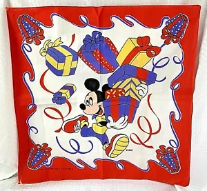 Vintage Mickey Mouse Bandana Schal JA Woronowicz NEU - Bild 1 von 4