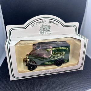 LLEDO PROMOTIONAL MODEL OVERSEAS REMOVALS VAN / BY MICHAEL GERSON - Picture 1 of 7