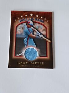 GARY CARTER  2003 Topps  Hall of Fame Patch Relic MINT SSP
