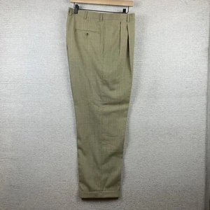 AUSTIN REED London Dress Pants Mens 40 x30 Heritage Preppy Classiccore Retro NWT - Picture 1 of 20