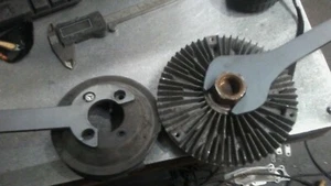 BMW E34/ E39/ E36/ E46 32mm Clutch Fan Tools Set 3 Holes Stronger Black - Picture 1 of 3