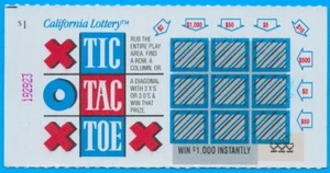 1990 game #31 California lottery scratch ticket expired unscratched mint - Picture 1 of 2