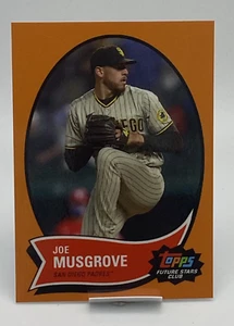 2021 Topps Future Stars Club - June - JOE MUSGROVE #5 San Diego Padres - Picture 1 of 2