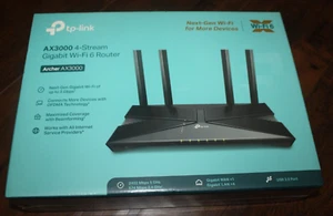 Nuevo Router Inalámbrico TP-Link Archer AX3000 4 Stream Doble Banda WiFi 6 hasta 3 Gbps - Imagen 1 de 7