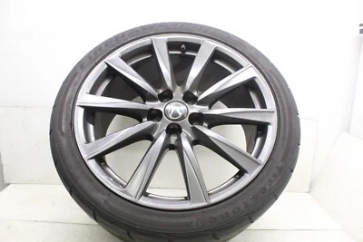 2008-2014 Lexus ISF IS-F oem RH passenger side rear wheel with tire 19x9J 55 - Image 1 of 4