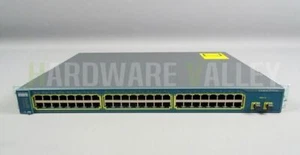 CISCO WS-C2950SX-48-SI 48 10/100 and 2 1000BASE-SX uplink ports, Standard Image - Afbeelding 1 van 1