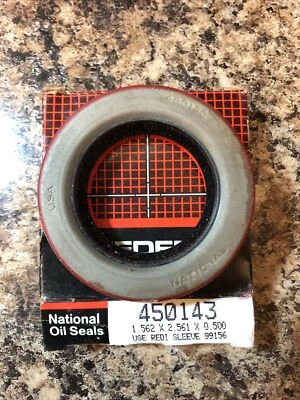 National 450143 Rear Inner Wheel Seal Fits 1959-60 International Harvester B112 - Image 1 of 4