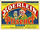 Moerlein Pilsener Beer Label 18" x 24" Metal Sign