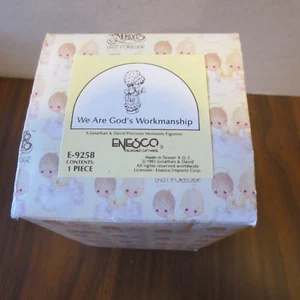 Precious Moments Enesco "We Are God's Workmanship" figurine  #E-9258 1982 - Picture 1 of 3