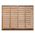 Wooden Lap Fence Panels Overlap Fencing Panel 6ft 5ft 4ft 3ft